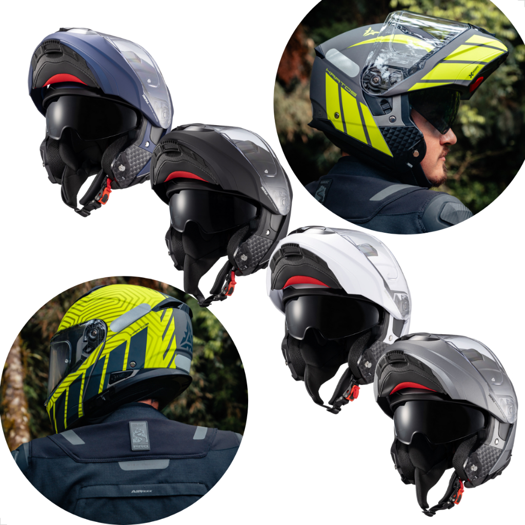 Capacete Moto Texx Kratos Robocop Modular Articulado Viseira Dupla Bluetooth Forro Removível