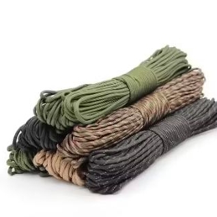 Corda Paracord 7 Fios Transados 💪 Ultra Resistente | 5 Metros – Camping, Pesca e Aventura