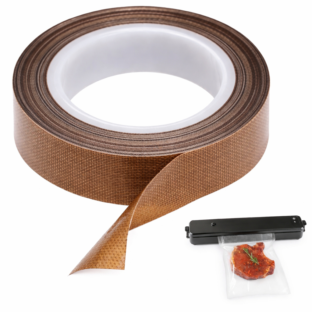 Fita Teflon Para Seladora C/ adesivo 10 m Super Aderente