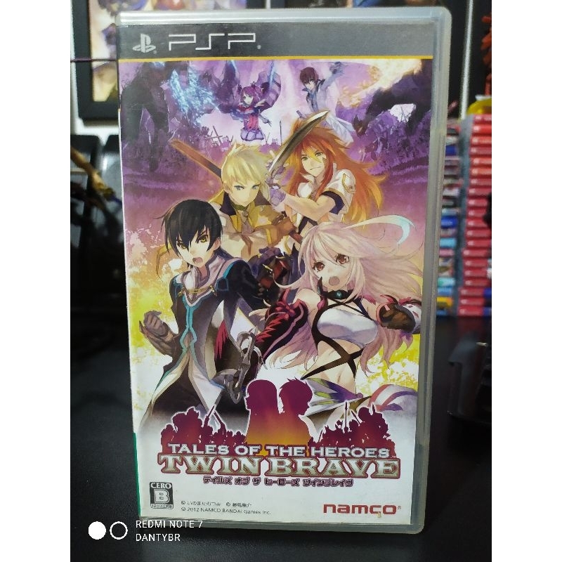 Tales of the Heroes Twin Brave - Psp - Completo