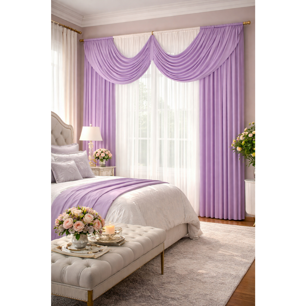 Cortina Paris 2.00 X 1.70 para Quarto, Sala, Escritório, Igreja em geral em Oferta na Shopee