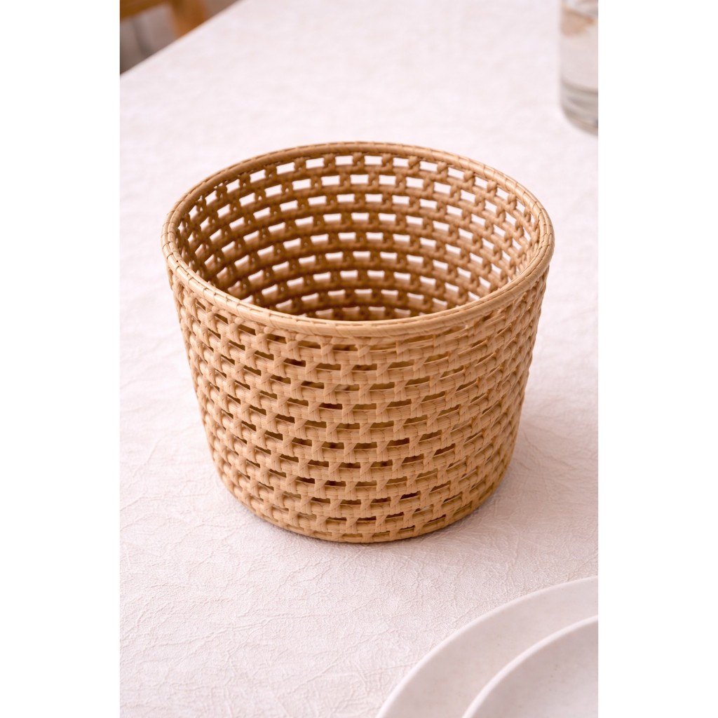 Cachepô Vaso em Palha Natural para plantas 12x12