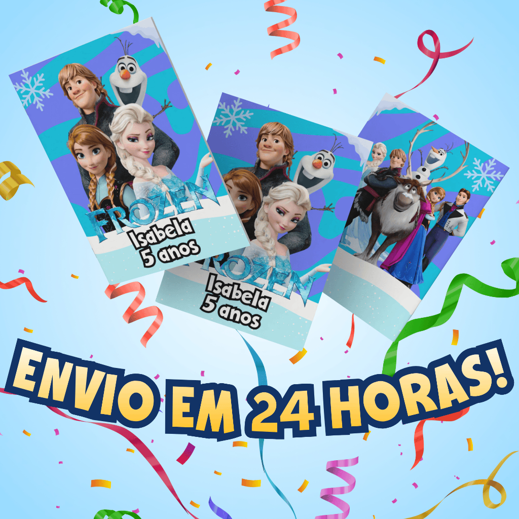Lembrancinha Livrinho para Colorir Personalizado Frozen - Envio no mesmo dia - Para festa em Oferta na Shopee