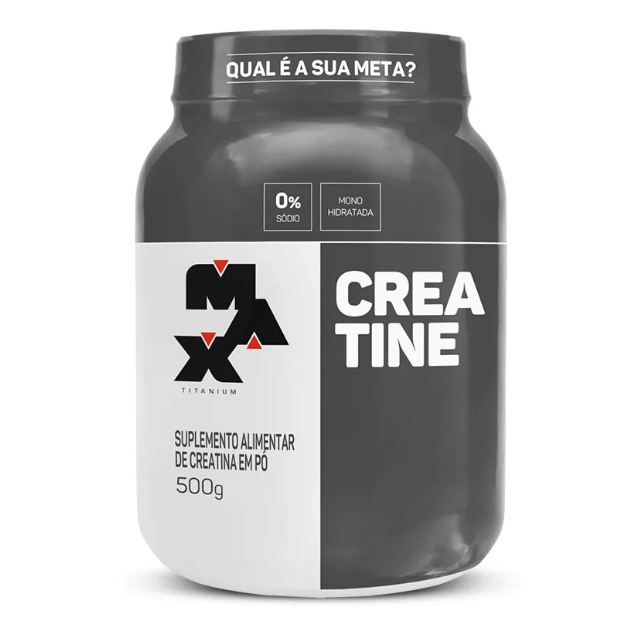 Creatina Max Titanium 500g 300g 100g - Creatina Monohidratada