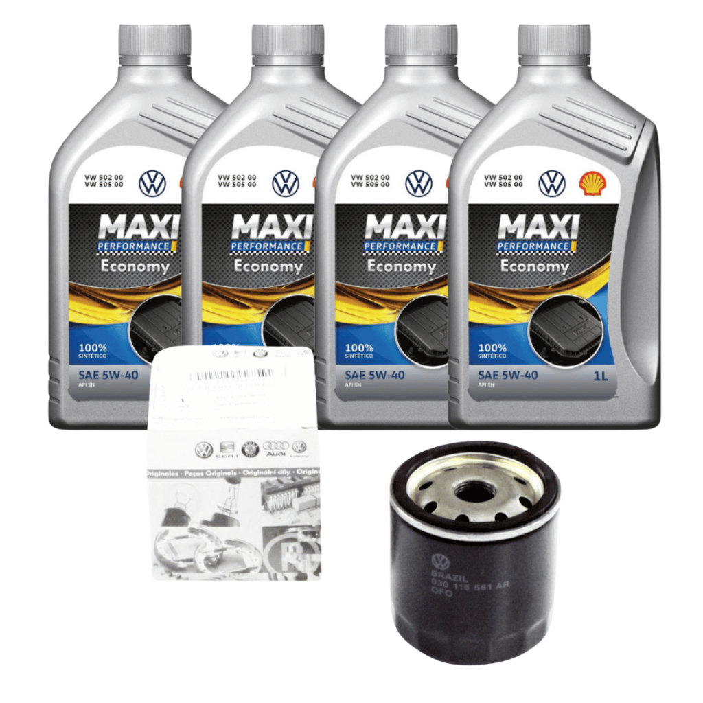 Kit Revisao Oleo Shell + Filtro Gol Fox 1.0 1.6 Original Vw em Oferta na Shopee