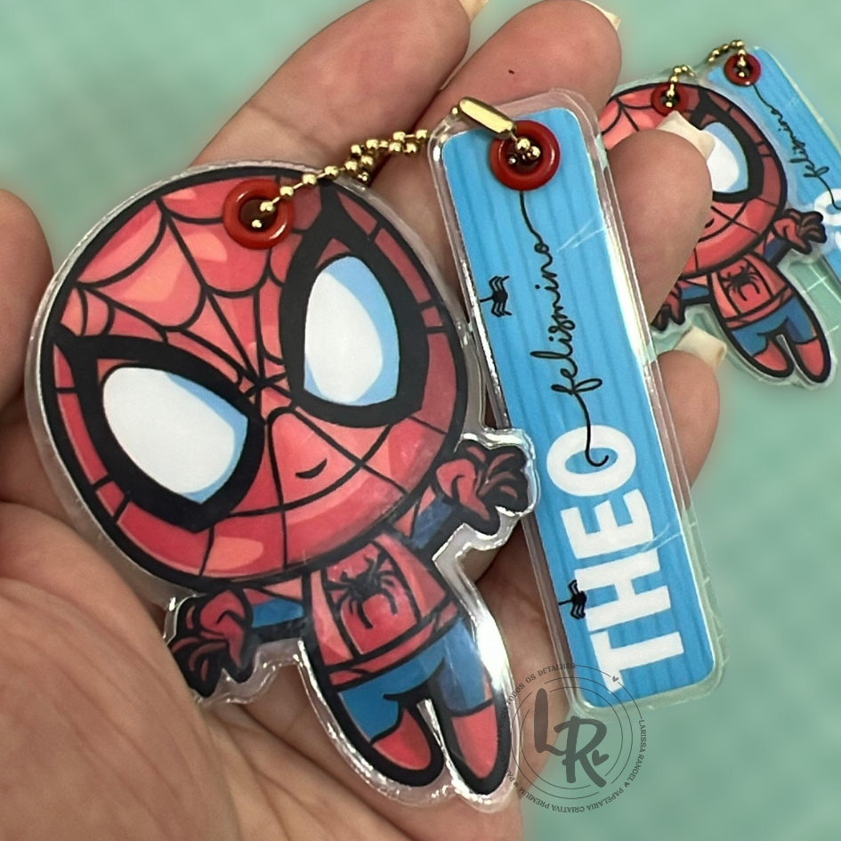 CHAVEIRO DE IDENTIFICAÇÃO PARA MOCHILA - CORTE ESPECIAL - VOLTA AS AULAS, Material esvolar, DIVERSOS TEMA em Oferta na Shopee