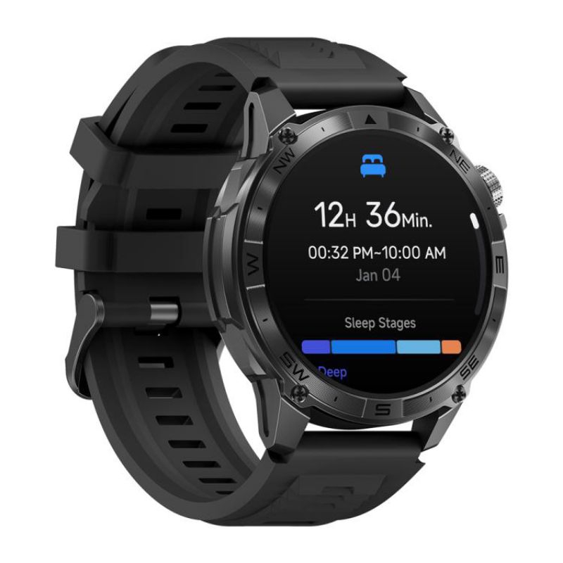 Smartwatch Zeblaze Stratos 2 Plus Tela 1,43 Amoled GPS Sensor Altímetro Barômetro