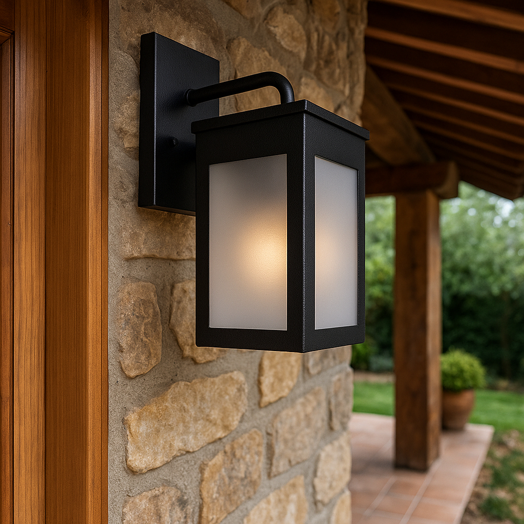 Arandela Luminária Firenze - Decoração Interna e Externa - Lanterna em alumínio para Muro e Parede em Oferta na Shopee