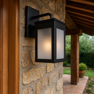 Arandela Luminária Firenze - Decoração Interna e Externa - Lanterna em alumínio para Muro e Parede em Oferta na Shopee