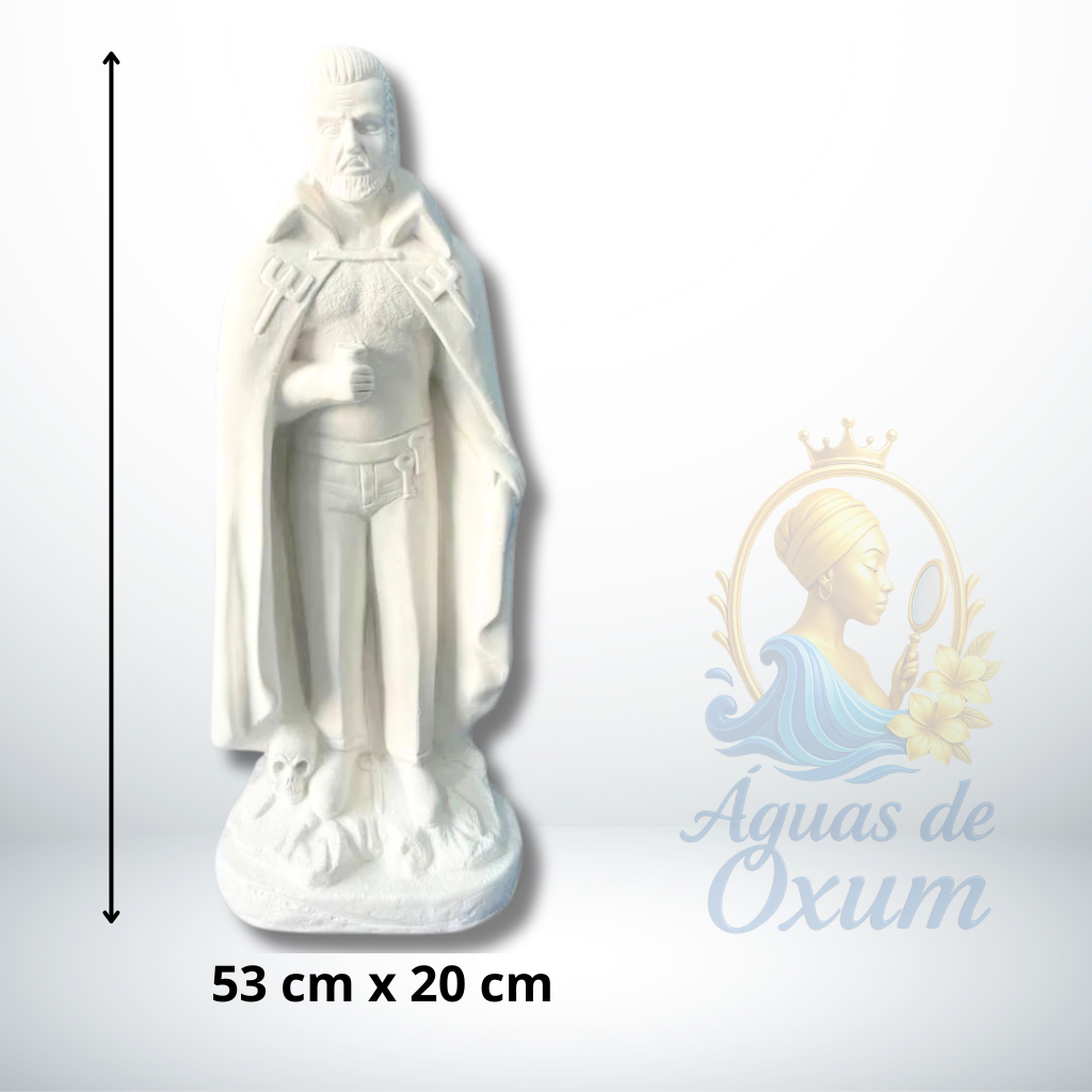 Imagem Exú Tranca Rua das Almas 53 cm - Umbanda e Candomblé