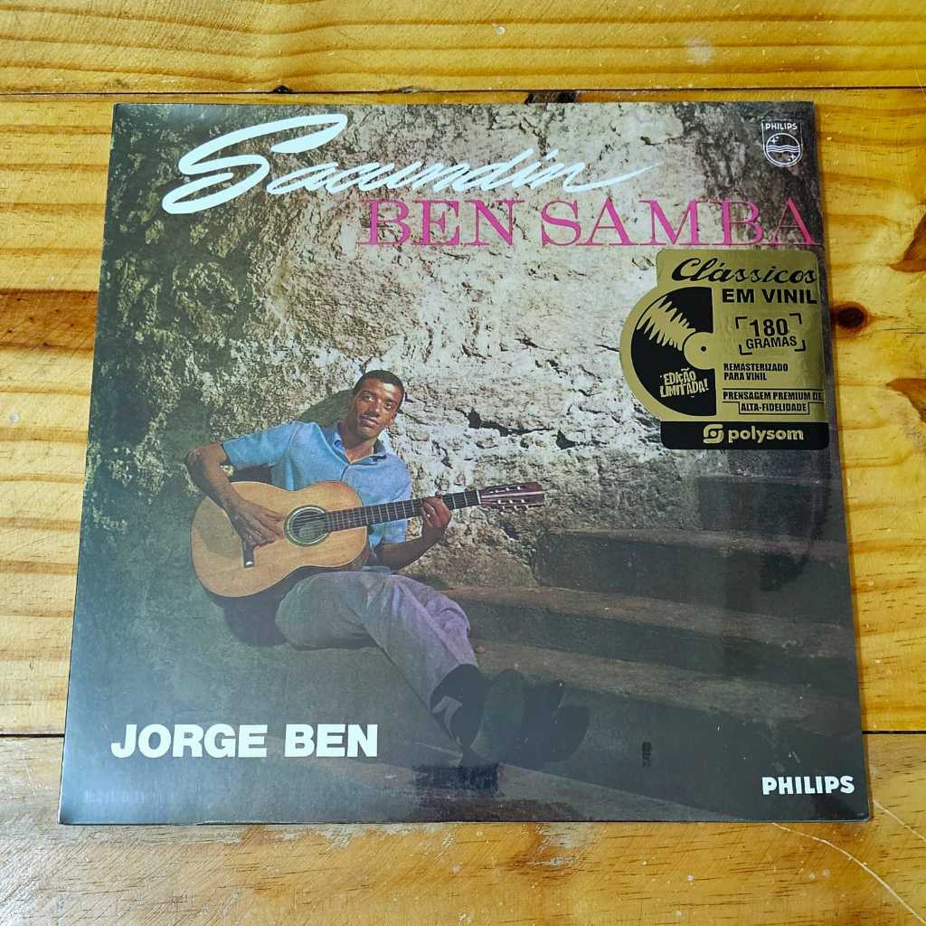 Lp Jorge Ben Sacundin Ben Samba 2014 Novo Lacrado