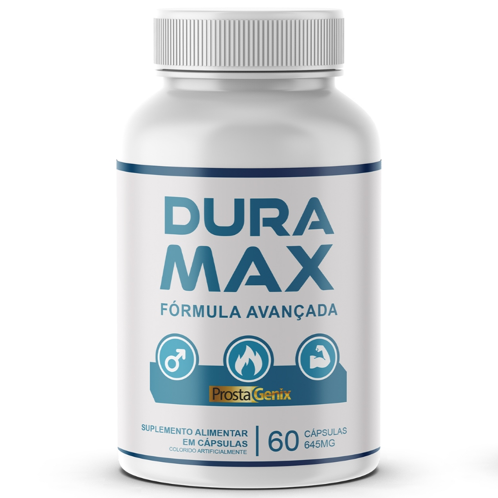 1 DuraMax 60 caps Formula Avançada Suplemento Uso Diário Envio Rápido