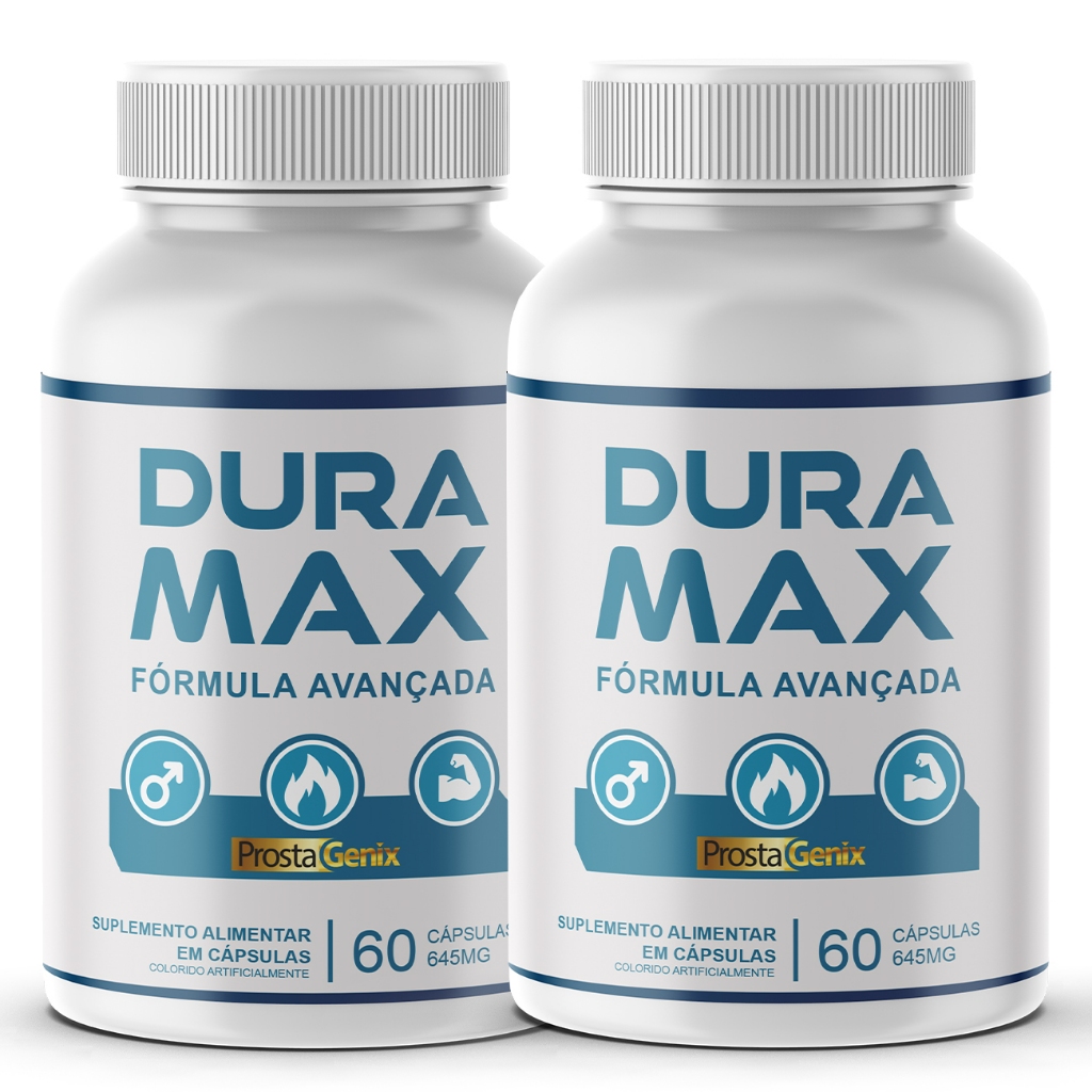 2 DuraMax 60 caps Formula Avançada Suplemento Uso Diário Envio Rápido