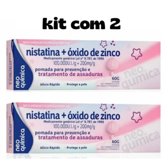 KIT COM 2 CREMES DE ASSADURAS BABY em Oferta na Shopee