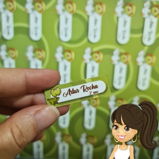 ENVIO rápido, Mas pelo amor de DEUS leiam a descrição do anúncio - 95 ETIQ ESCOLARES e tem a prova d'água Dino em Oferta na Shopee