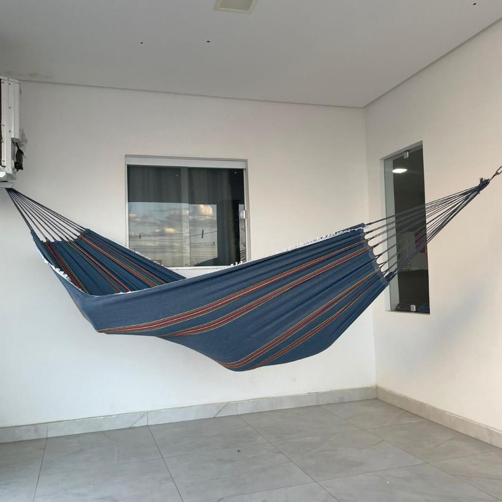 Rede de Descanso Solteiro Algodão Reforçada Rede para Dormir Rede de Balanço Descanso Solteiro Resistente