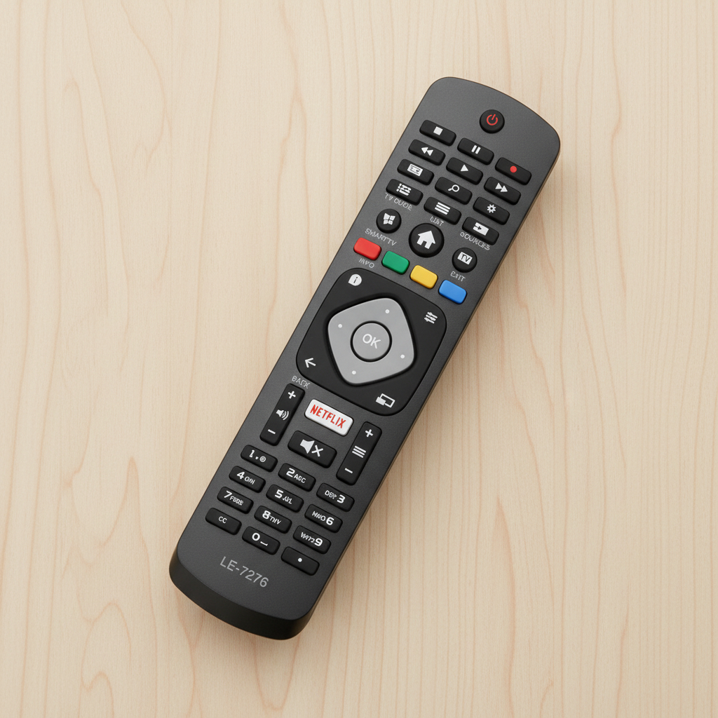 Controle Remoto para Tv Philips Lcd / Led / Smart / 4k Com Botão Netflix
