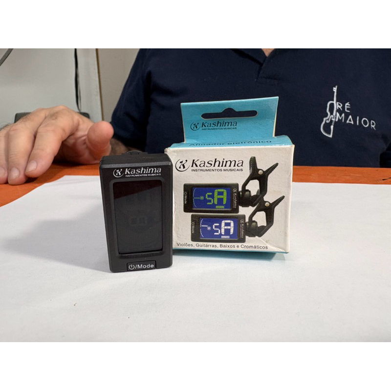 Afinador digital Kashima - cromático em Oferta na Shopee