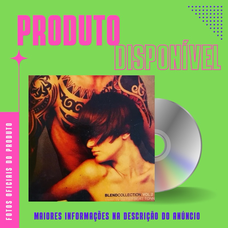 CD RARO BLEND COLLECTION - VOLUME 2 - MUSIC BY DJ HERBERT TONN