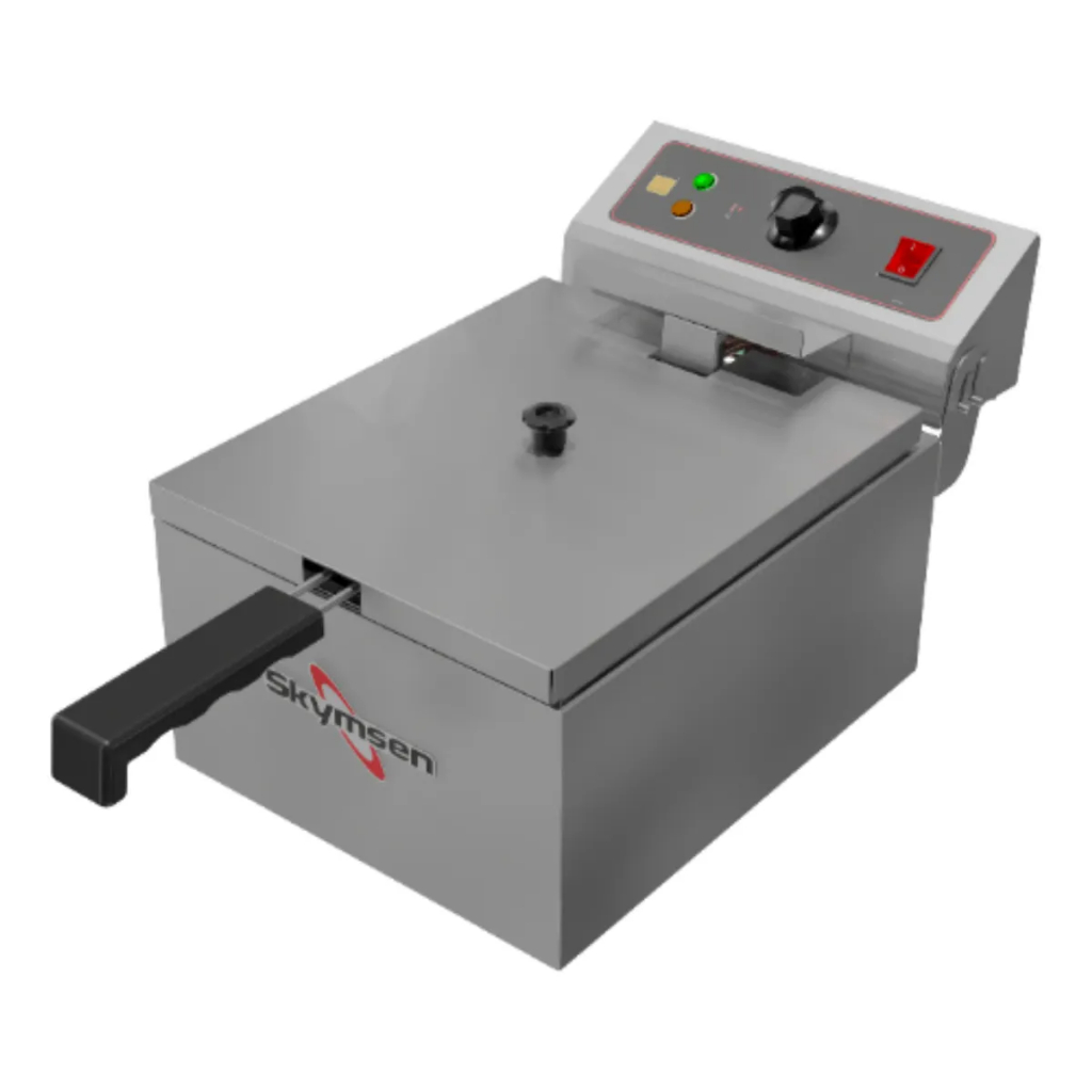 Fritadeira Elétrica Profissional Skymsen 5 Litros 3300W Aço Inox (220V) FE-10N - Skymsen