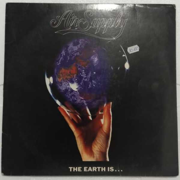 LP Disco de Vinil Air Supply The Earth Is Extremamente Raro com o Mega Hit Without You Com Encarte