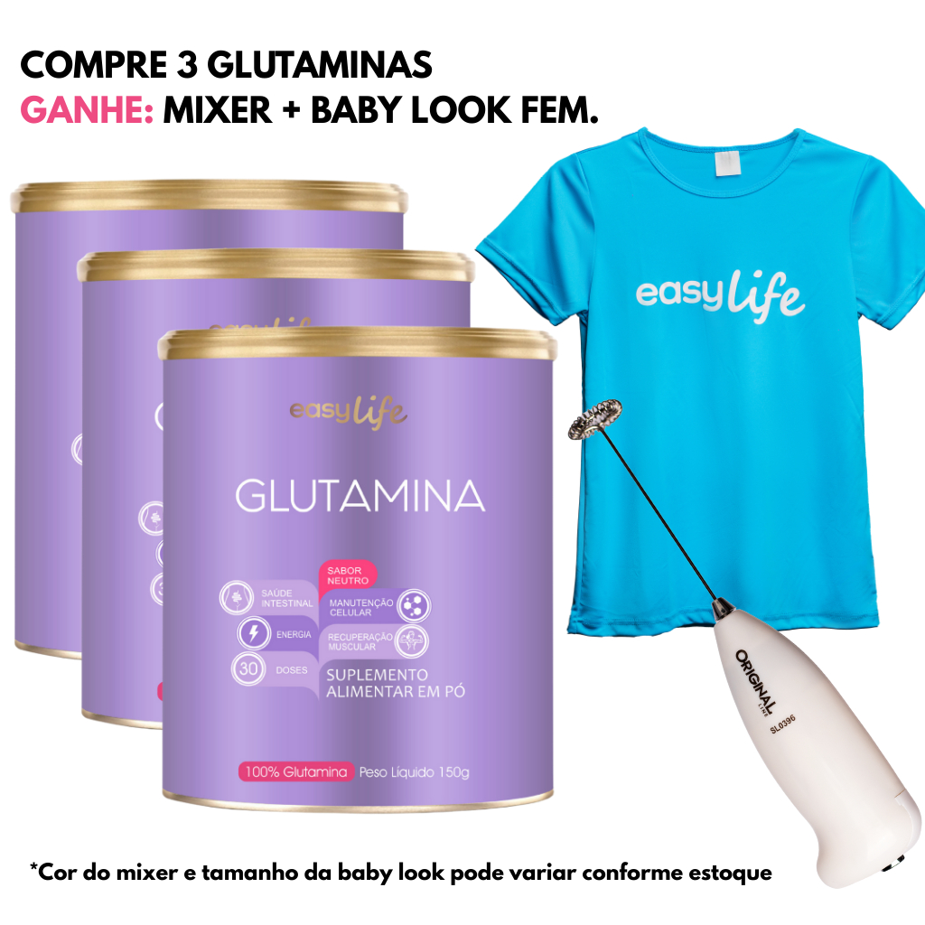 Kit Glutamina | Brindes Exclusivos | Suplemento Alimentar