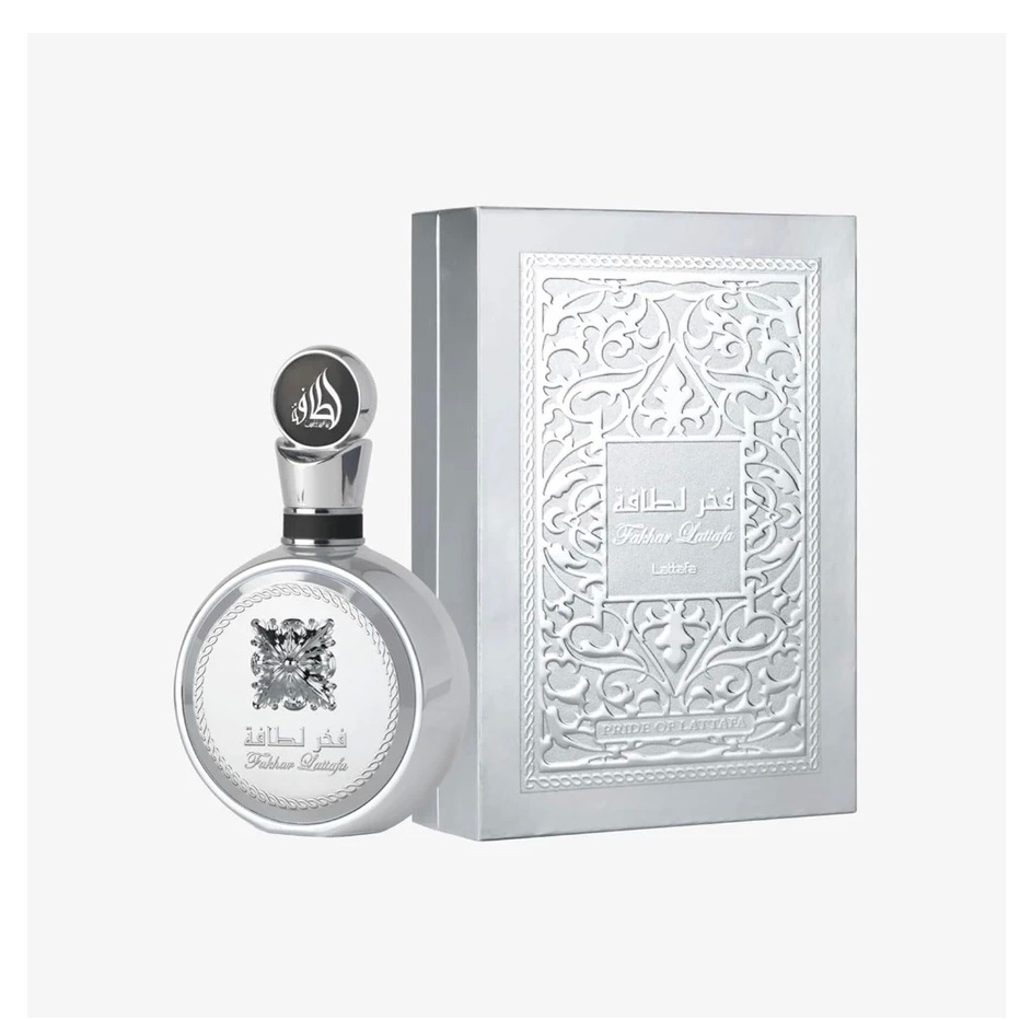 Perfume arabe Lattafa Fakhar Platin Eau de Parfum - Perfume Unissex 100ml