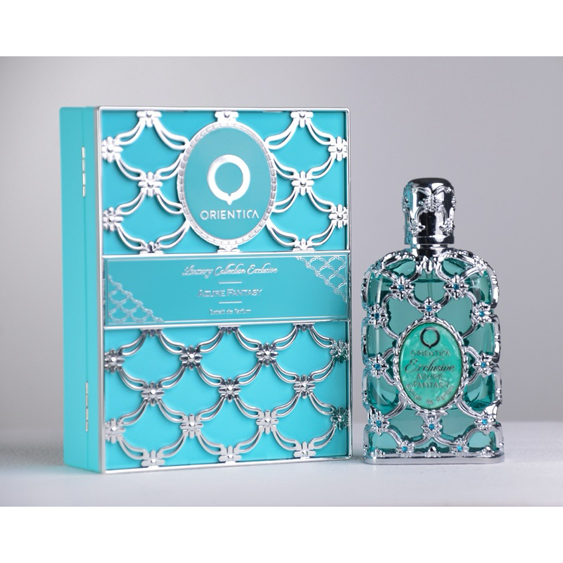 Perfume Árabe Feminino Azure Fantasy Orientika 30 Ml leveza e sedução em um só perfume