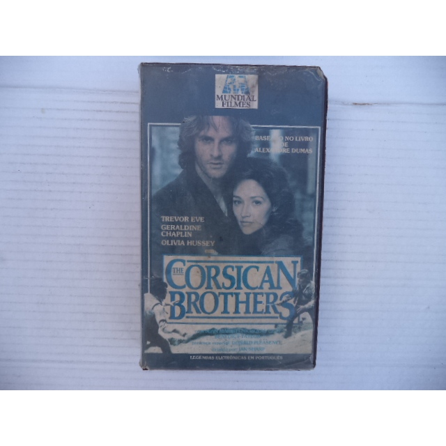 Fita Vhs The Corsican Brothers Original Legendado Geraldine Chaplin Olivia Hussey aventura