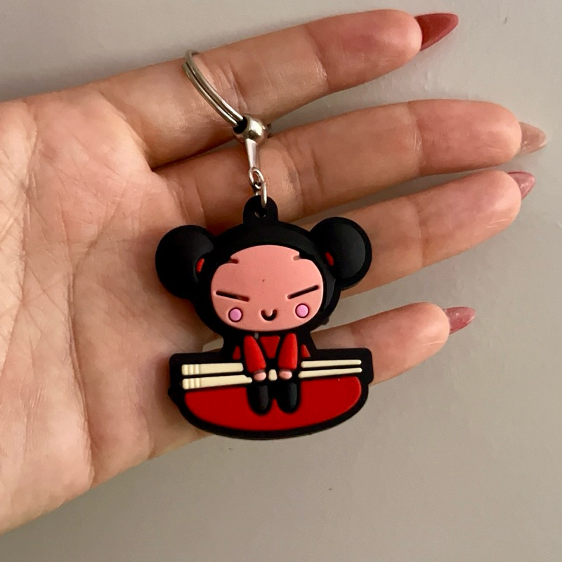 Chaveiro Pucca Emborrachado