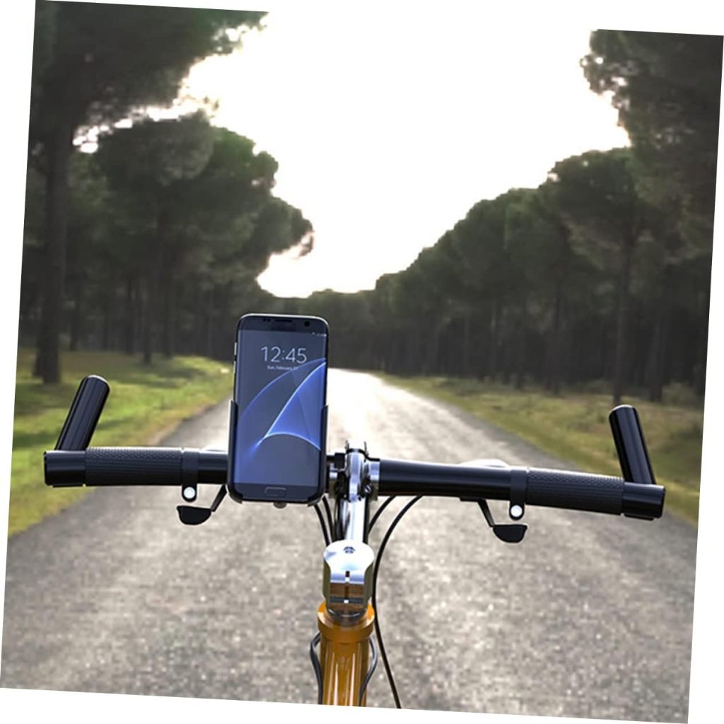 Suporte de Celular/GPS 4-7 Polegadas - Liga de Alumínio para Moto/Bicicleta 20-30mm