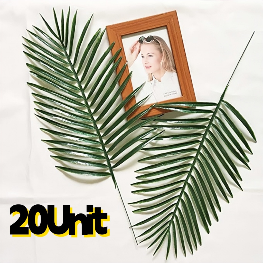 Kit 20 Folhas Artificial Espalhada Decoração,Folhagens Artificiais Para Decoração em Oferta na Shopee