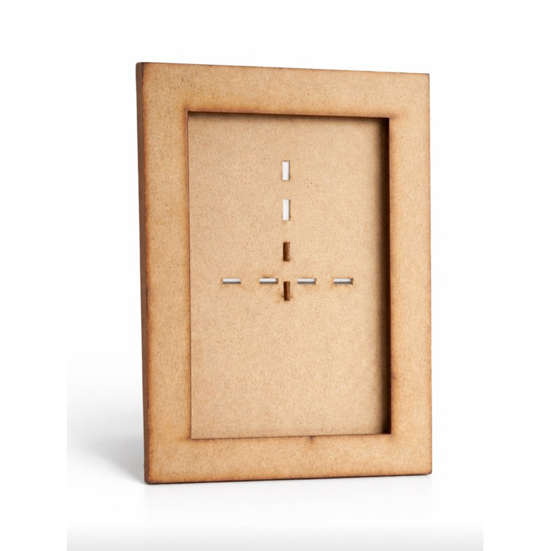 Porta retrato simples em mdf 10x15