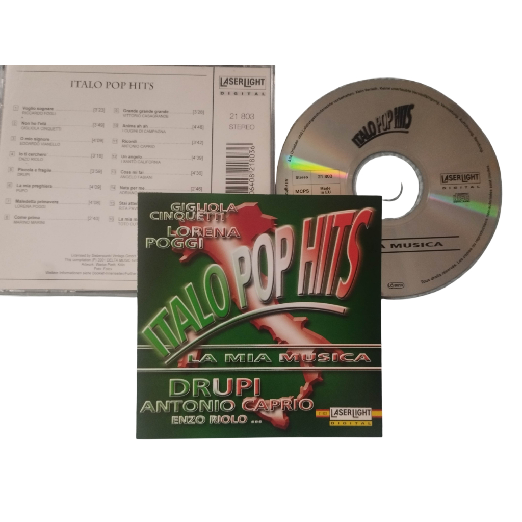 Cd - Italo Pop Hits - rita Pavone, Adamo, I Santo california e outros