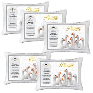 Travesseiros Penas E Plumas De Ganso Anti Alergico Material Sintético em Oferta na Shopee