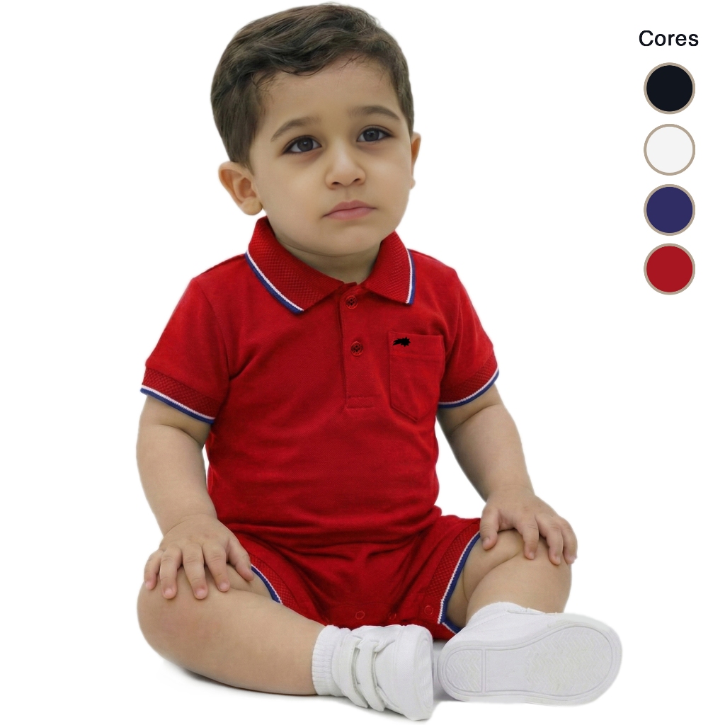 Body Polo Bebê Branco: Onde Comprar | BuscaProdutos