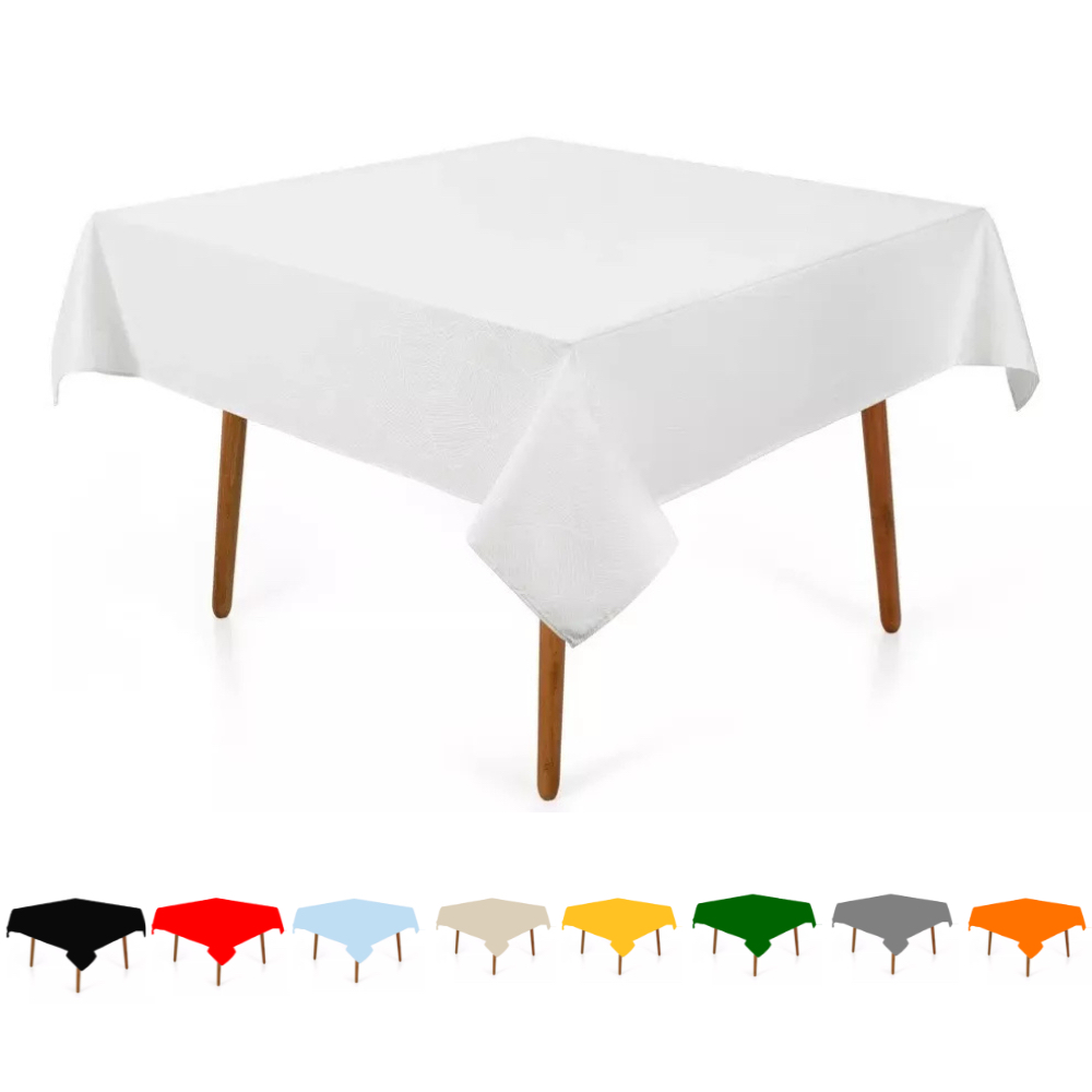Toalha De Mesa Quadrada 1,0x1,0 Tecido Oxford Festa Buffet