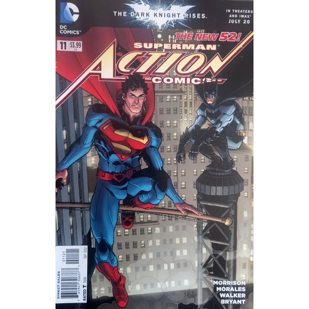 HQ DC Batman Superman Action Comics 11 - The New 52! - Importada - 2012