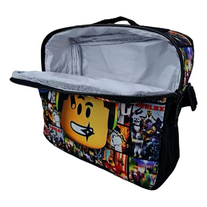 Lancheira escolar térmica Roblox menino envio rápido