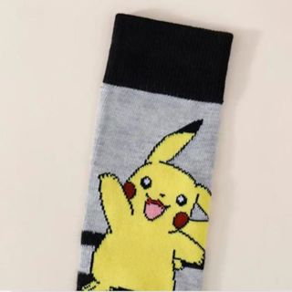 Meia POKEMON pikachu pokebola  divertida anime algodao longa sport academia corrida tam 34 ao 39 em Oferta na Shopee