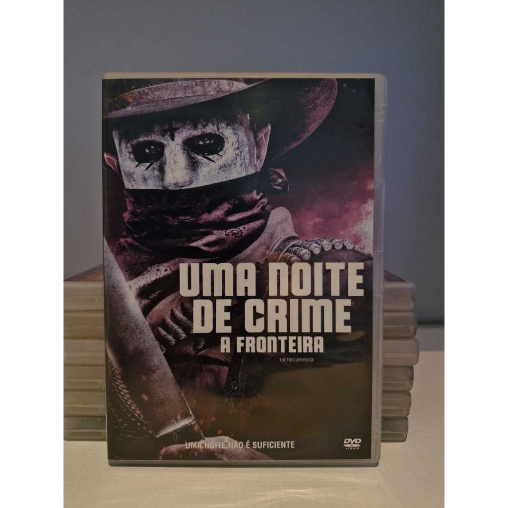 UMA NOITE DE CRIME - A FRONTEIRA - DVD - Original