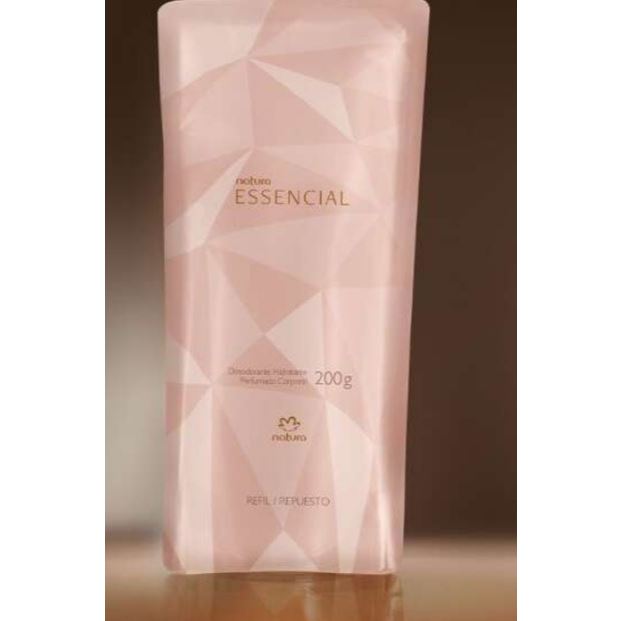 Refil Hidratante Corporal Perfumado Essencial Feminino Natura 200g - Hidratação Prolongada e Fragrância Marcante