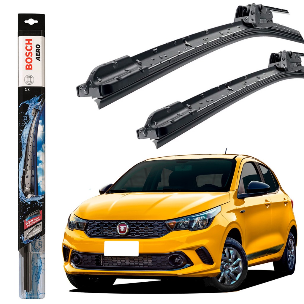Palheta Bosch Limpador Para-brisa Para Argo 2017 Em Diante Dianteiro Encaixe Específico 2B 24/15"