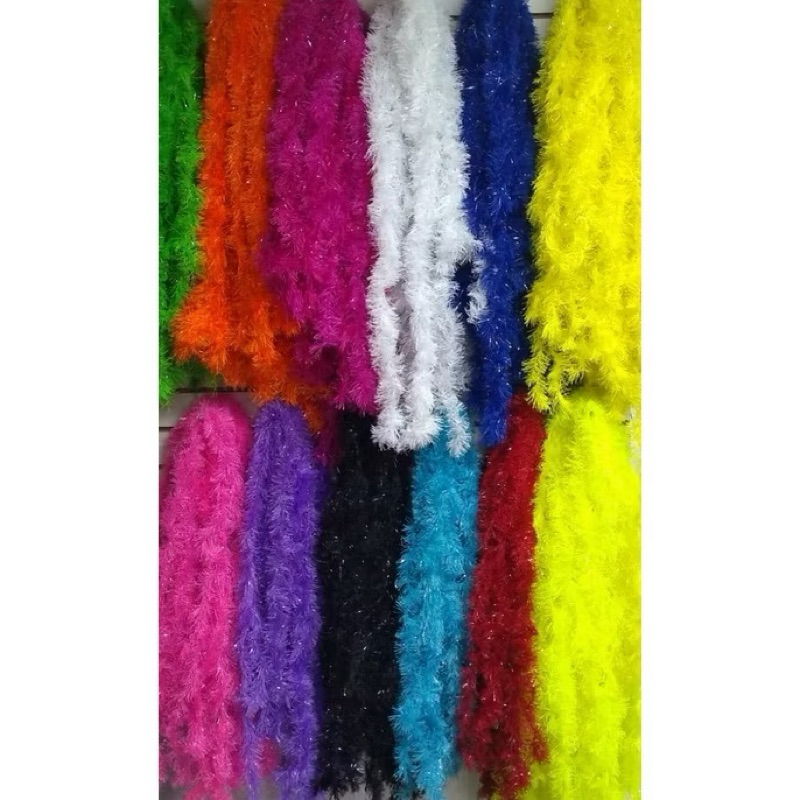 MARABU SINTÉTICO | CORES SORTIDAS | 3, 6, 9 E 12 UNIDADES | PLUMAS | FESTA | CARNAVAL | ARTIGOS DE FESTA | DECORAÇÃO
