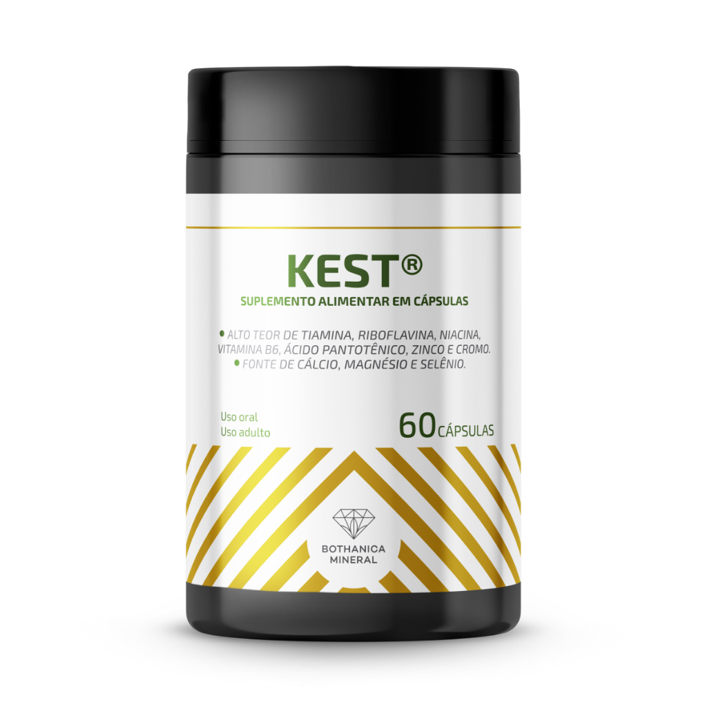 Kest Bothanica Mineral Original 1 Unidade 60 Capsulas