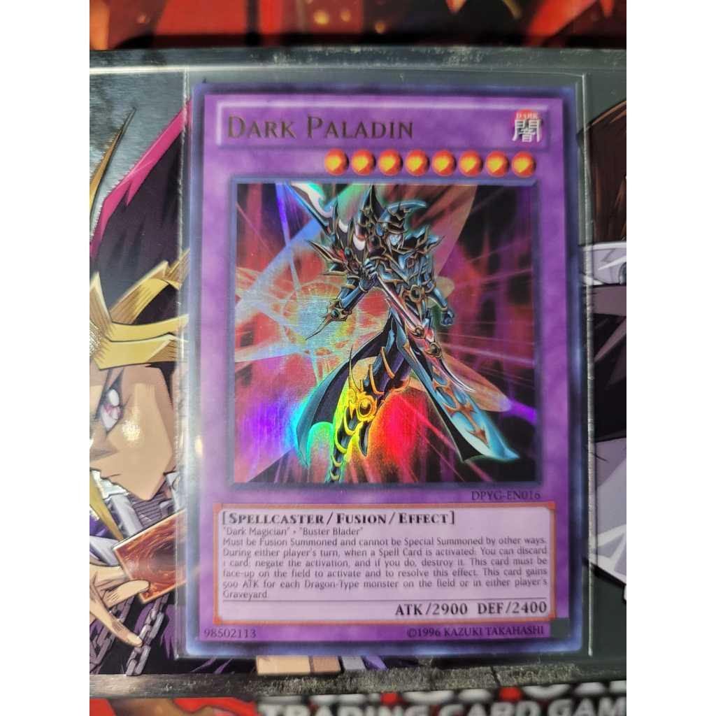 Dark Paladin - Paladino Negro - Raridade ULTRA - Arte Alternativa - Yugioh! Original Konami.