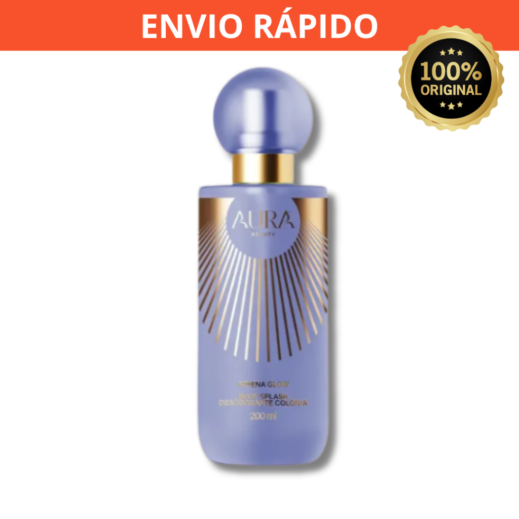 Body Splash Athena Glow Jade Picon Aura Beauty 200ml
