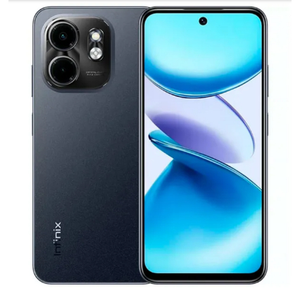 Celular Infinix Smart 9 X6532 Dual SIM de 128GB 4GB RAM de 6.7" 13MP 8MP - Metallic Black