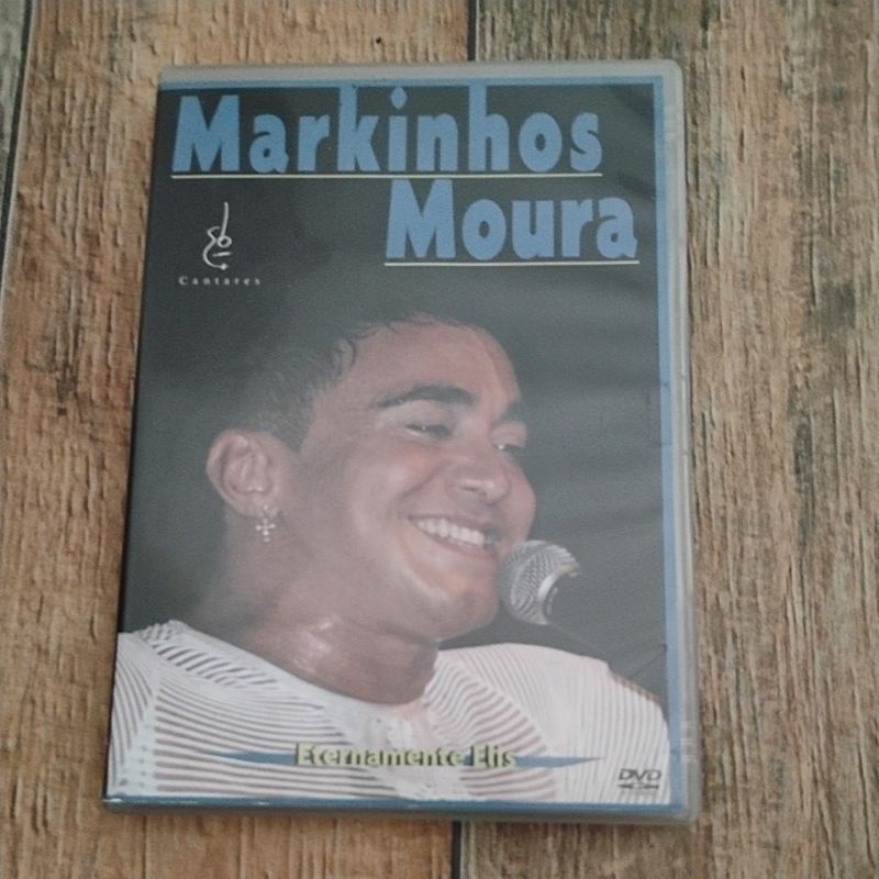 Dvd Raro Markinhos Moura Eternamente Elis semi novo