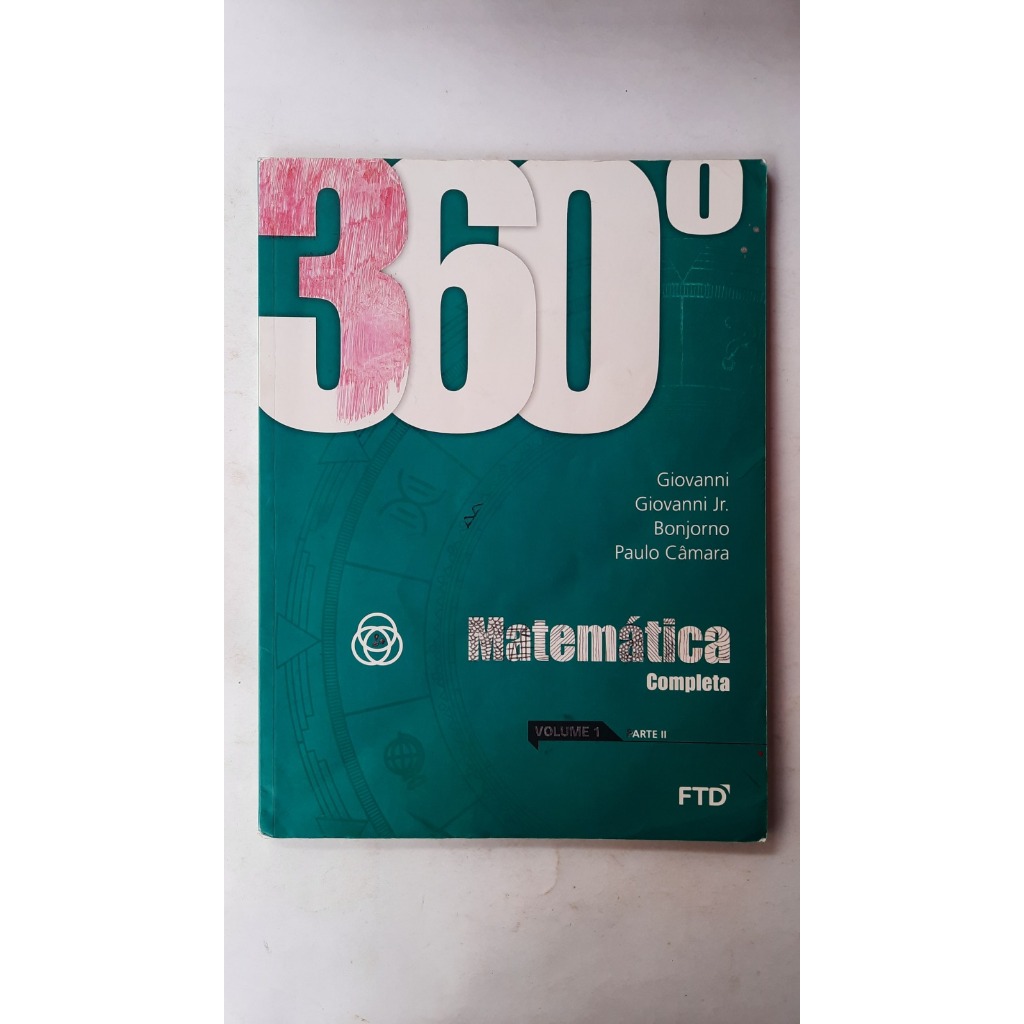 Livro: Matemática Volume 1 - Coleção 360° - Com caixa, 4 Livros